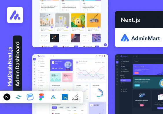 MatDash Next Admin Dashboard