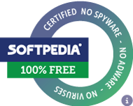 100% FREE award granted by Softpedia