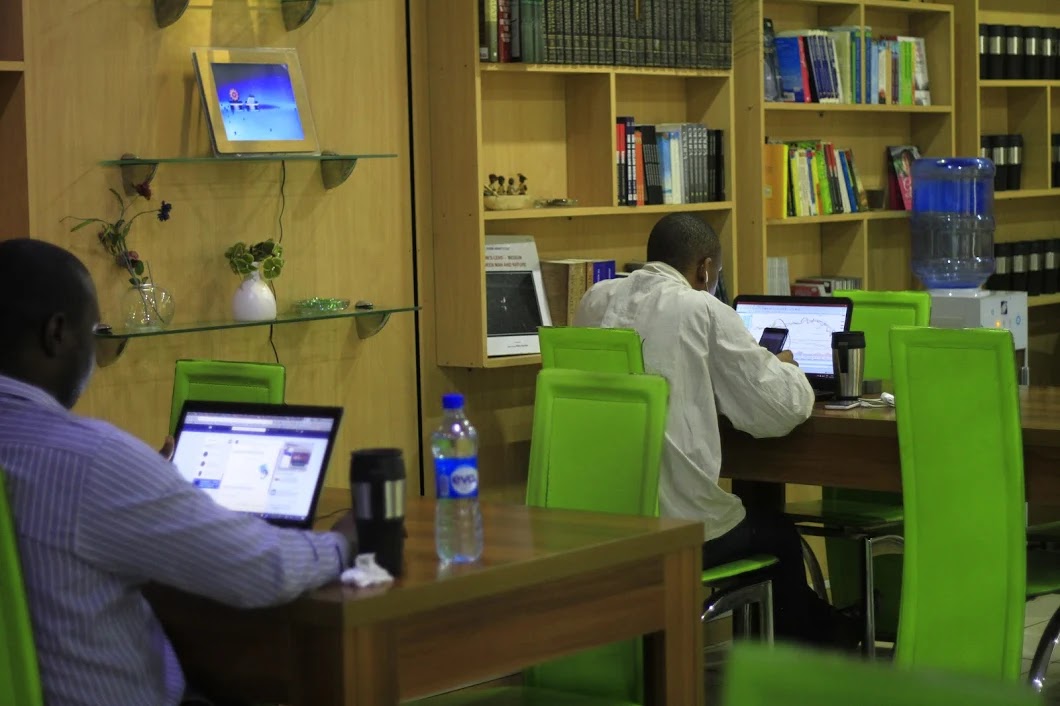 LitCaf coworking space in Lagos