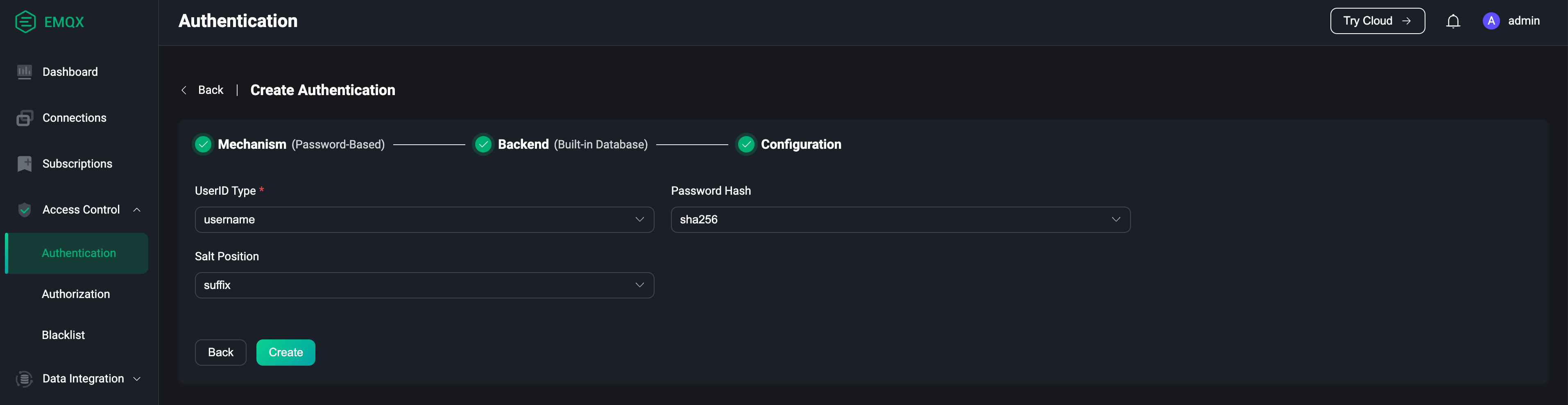 MQTT Authentication