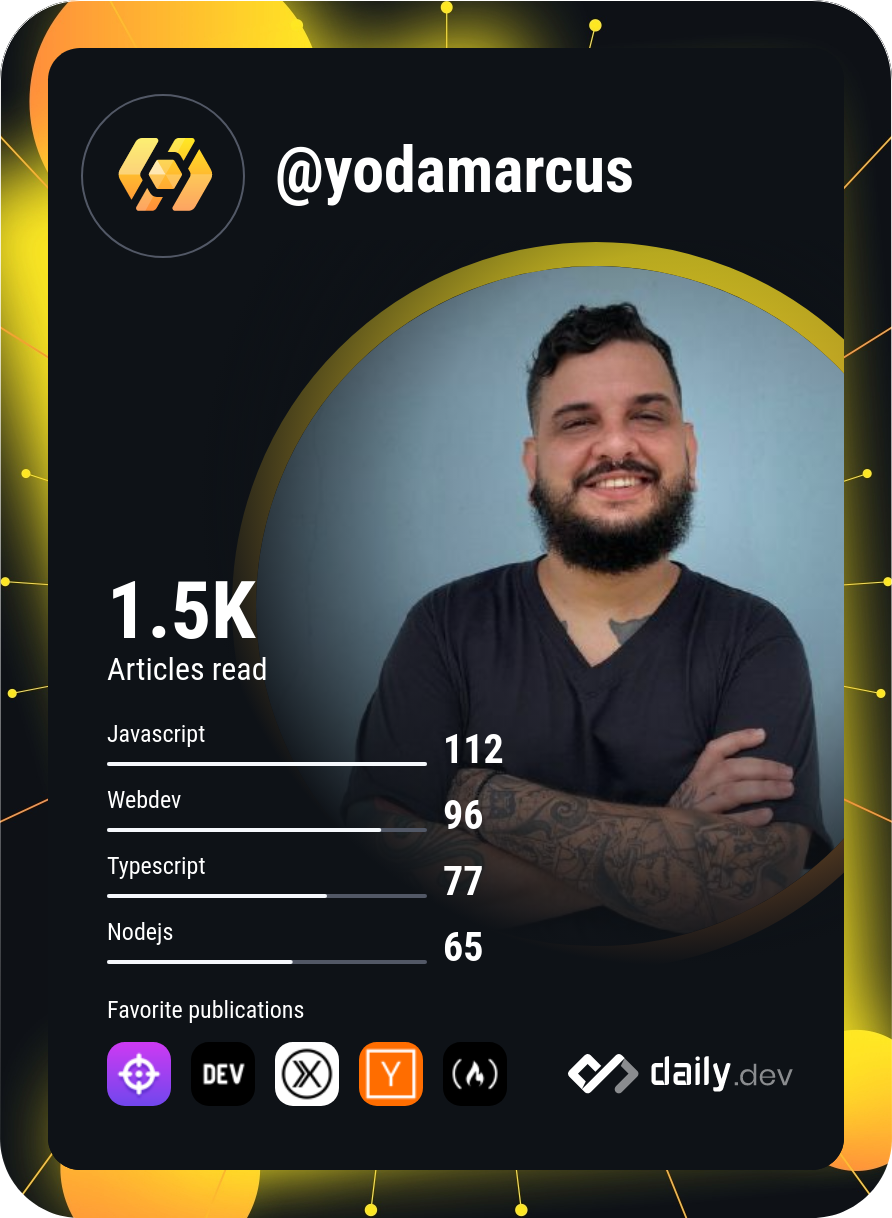 Marcus Vinícius's Dev Card