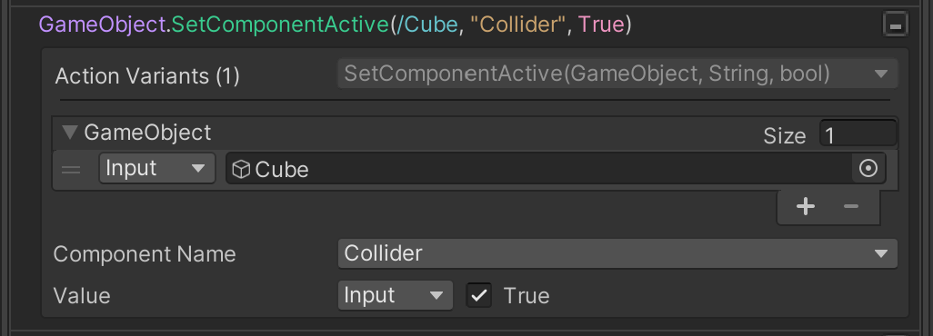 SetComponentActive