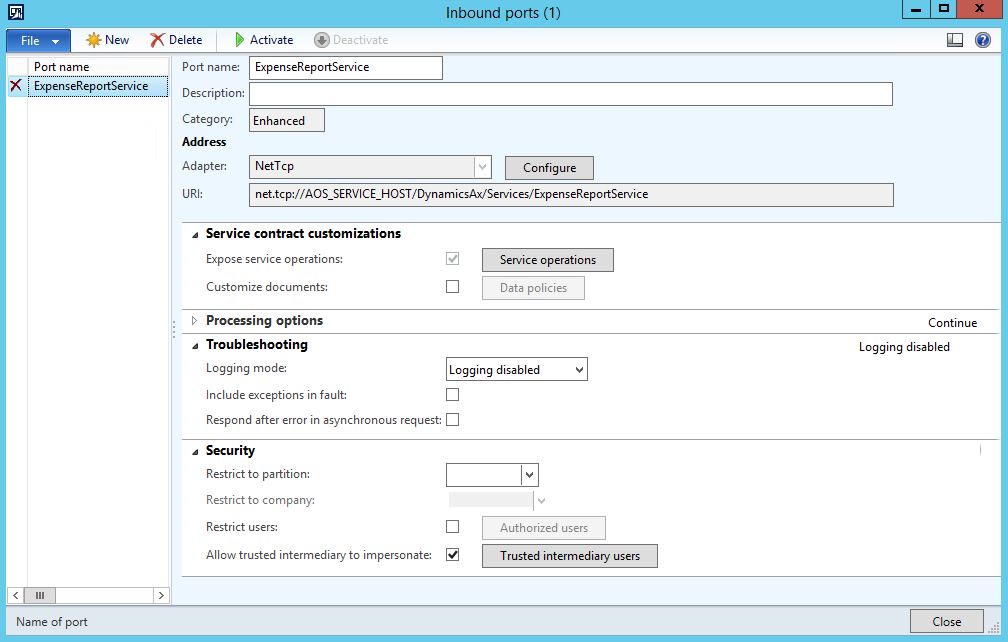 Trusted Intermediary Setup