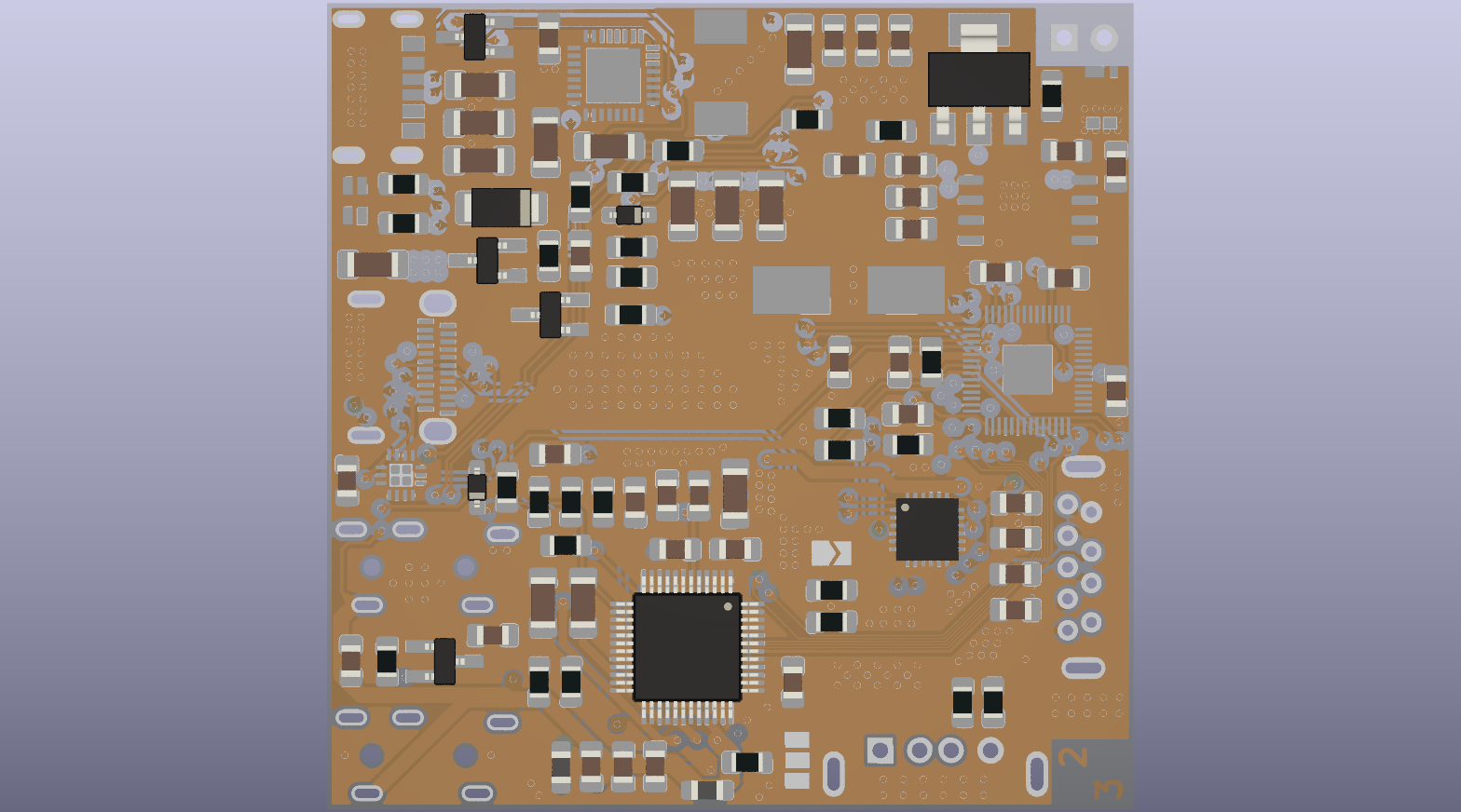 top pcb view