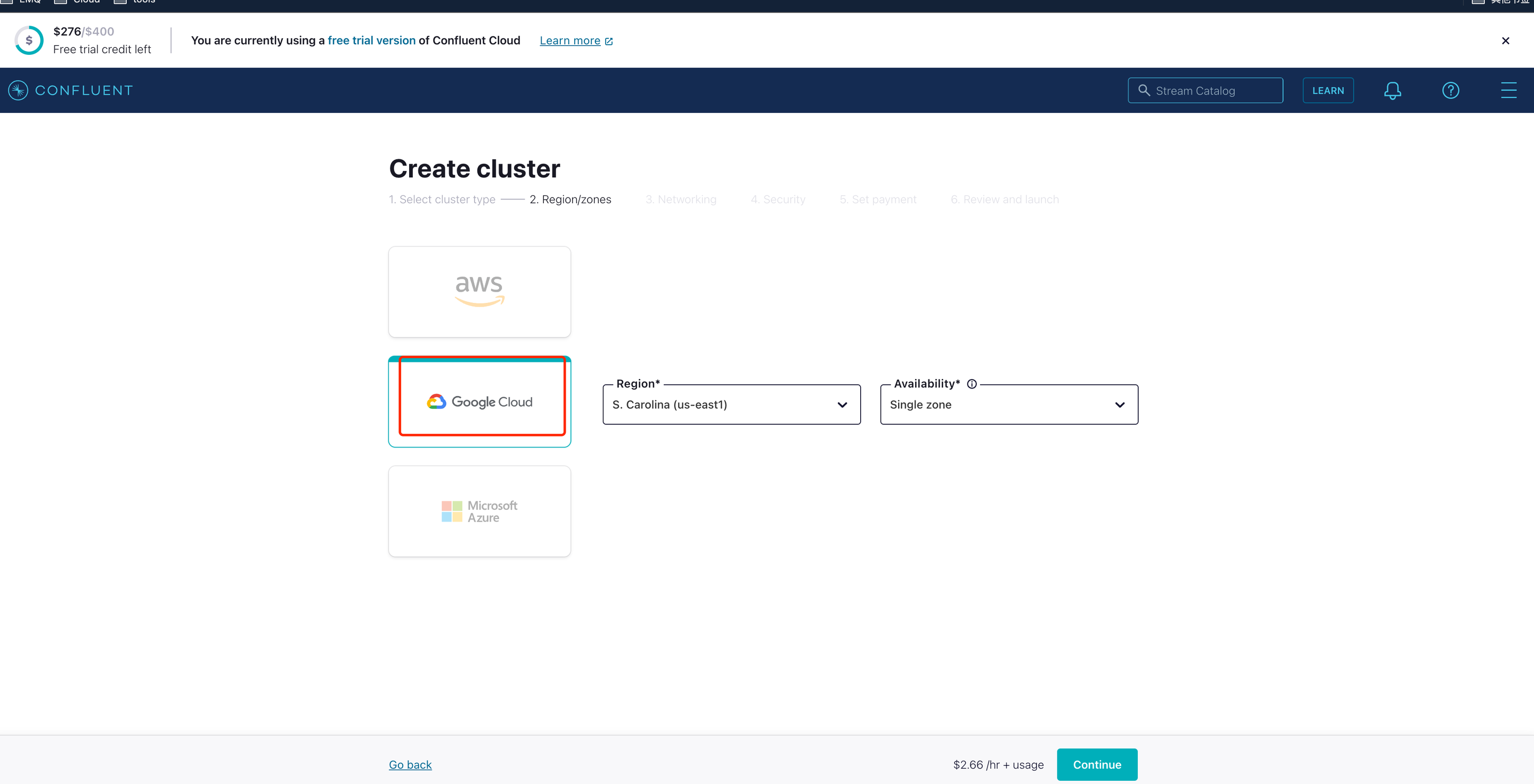 Create Kafka Cluster 2