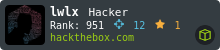 lwlx on Hack The Box
