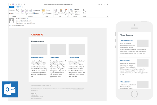 Responsive Layouts for Email