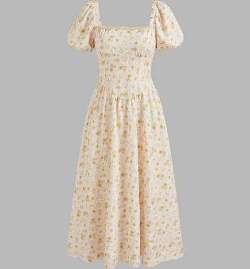cider-square-neck-floral-lace-up-midi-dress-for-date-vacationm-yellow-1