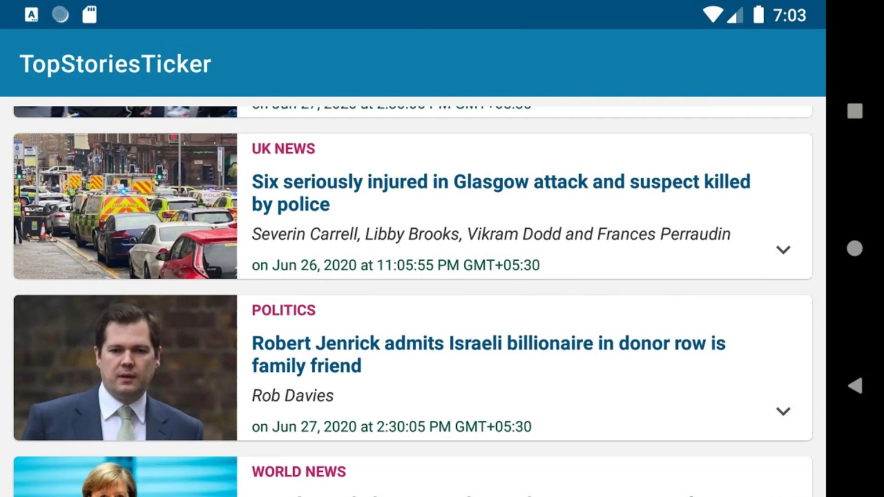 Video of Complete App Flow