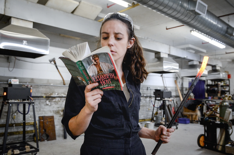 blacksmith-reading