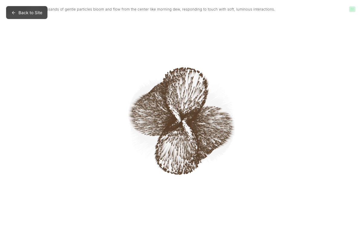 ARDCode — particle bloom