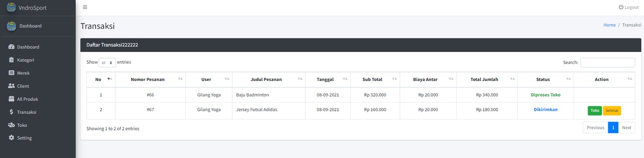 Vndrosport Screenshot 2