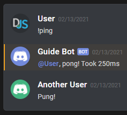 Discord message faker preview