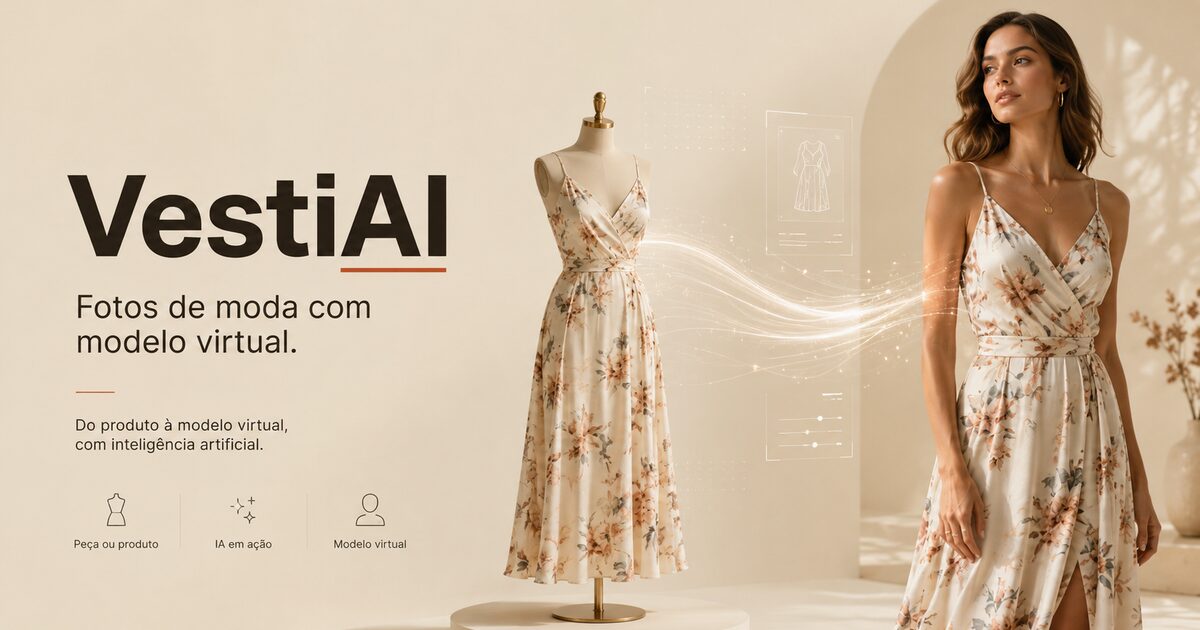 VestiAI — AI virtual models for clothing photos