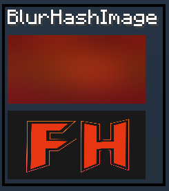 BlurHashImage Example