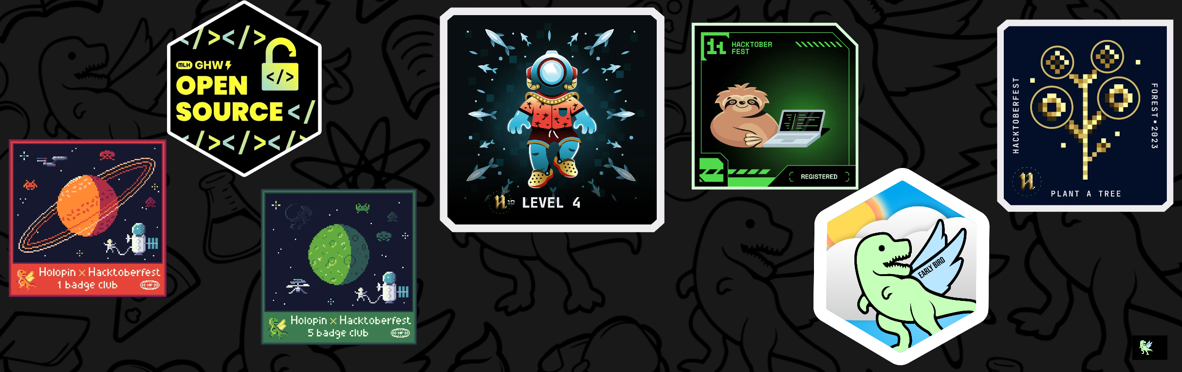 An image of @panth1823's Holopin badges, which is a link to view their full Holopin profile