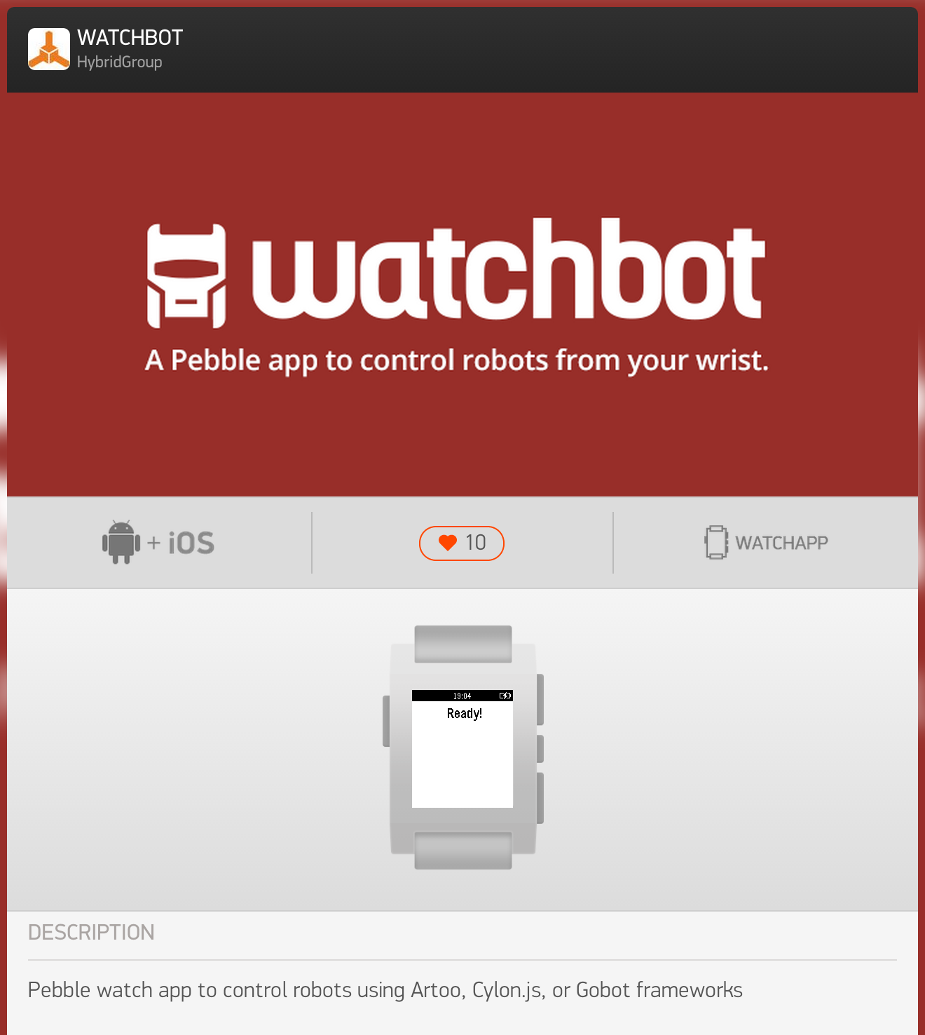 Pebble App Store