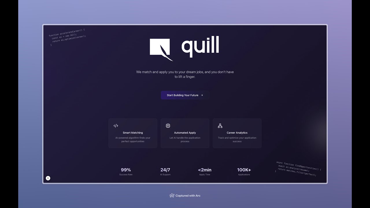 Watch the Quill Demo