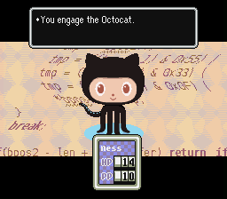 You engage the OctoCat.