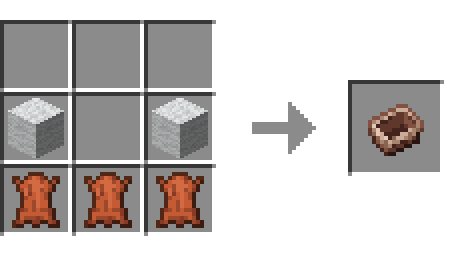 Minecart insulation recipe