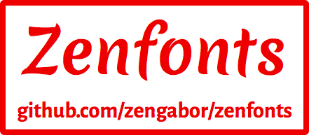 Zenfonts