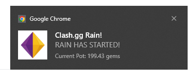 rain event feature