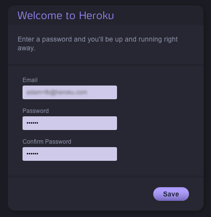 Password dialog