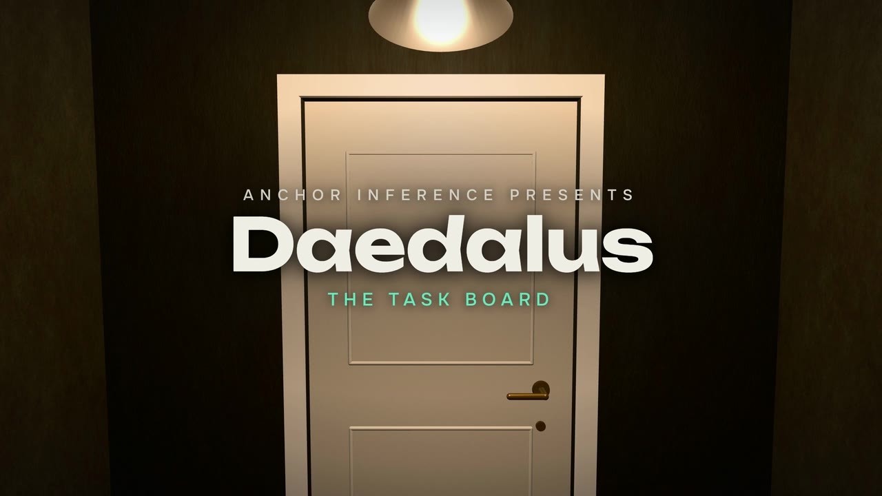 Daedalus: The Task Board — a 3-minute film about the agent and its team of subagents. Watch in English on YouTube
