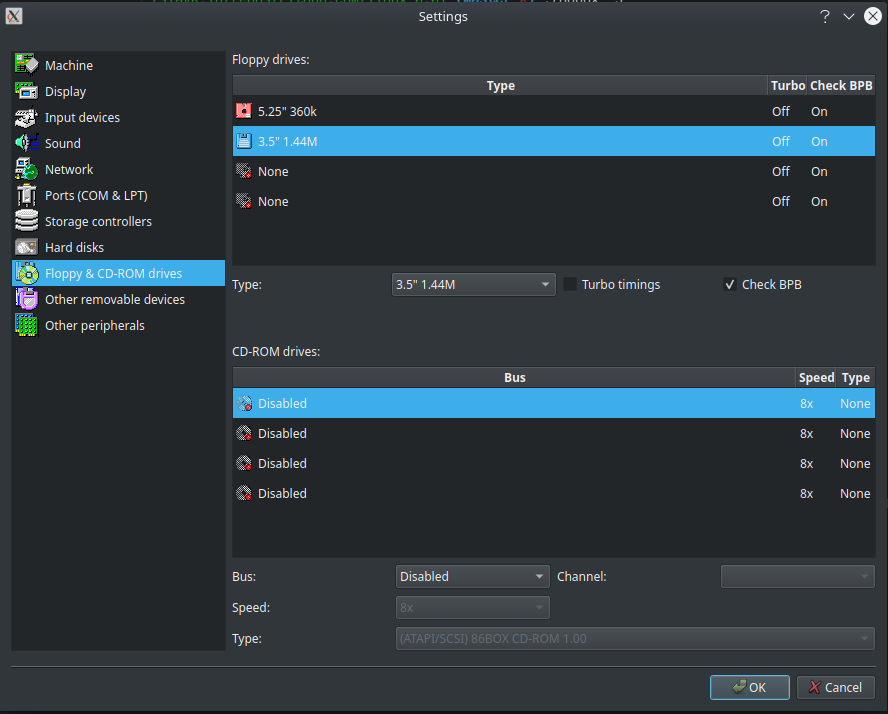 86box-settings-floppy-cdroms