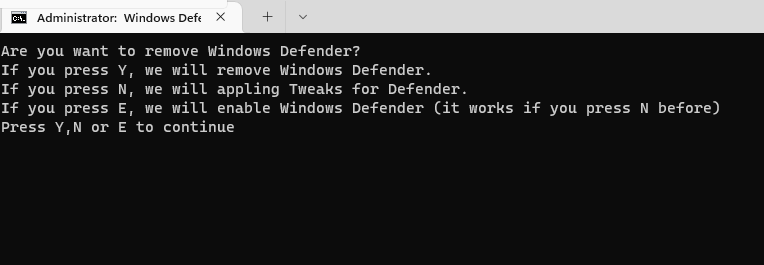 DefenderRemoverDisablerWindow