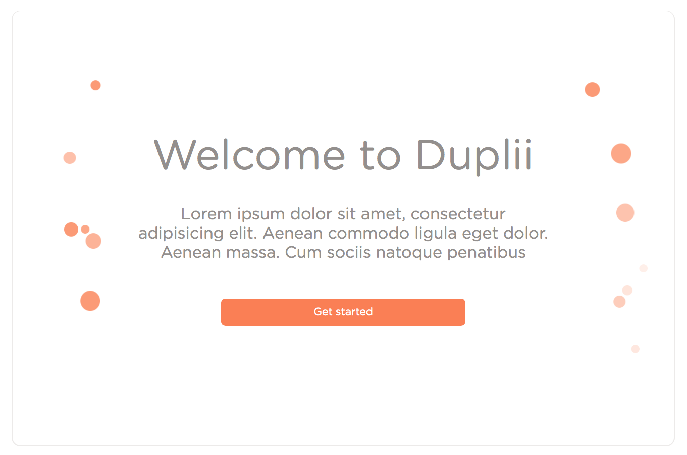 Duplii | Introductory Wizard Screenshot