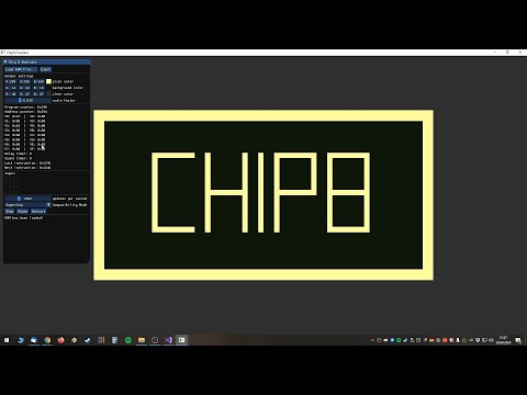 CHIP-8 demo video