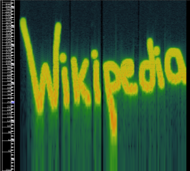 Wikipedia Spectrogram