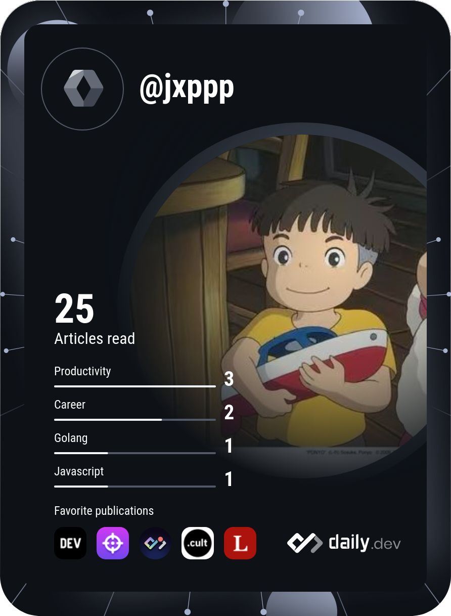 JX_PPP's Dev Card