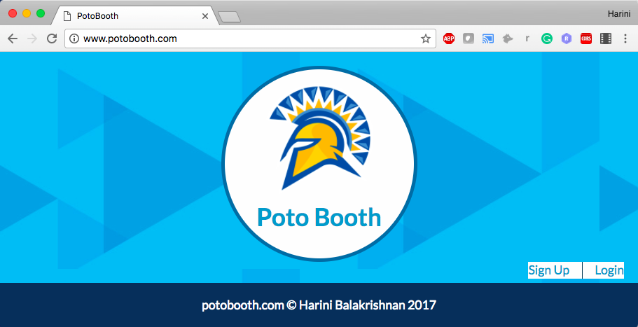 Poto Booth demo