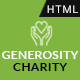 Generosity - Charity, Fundraising & Non-Profit HTML5 Template