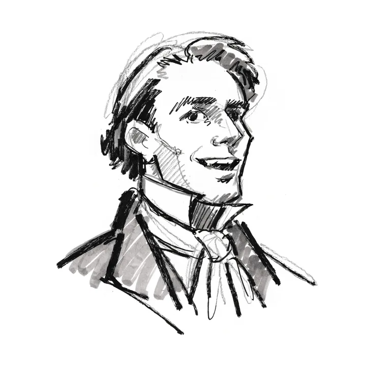 Casting reference for Mr Knightley from the Emma example deck