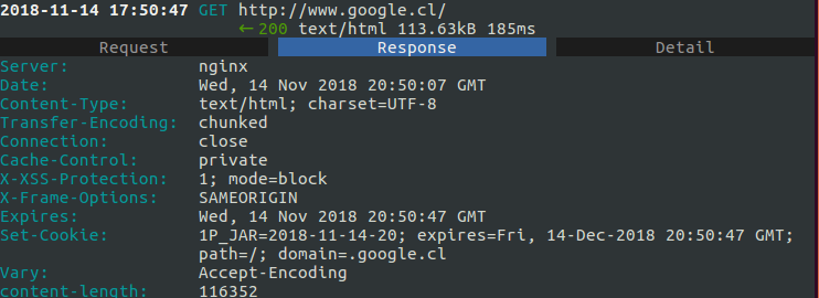 mitmproxy intercepting traffic