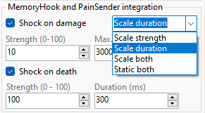 MemoryHook and PainSender integration section