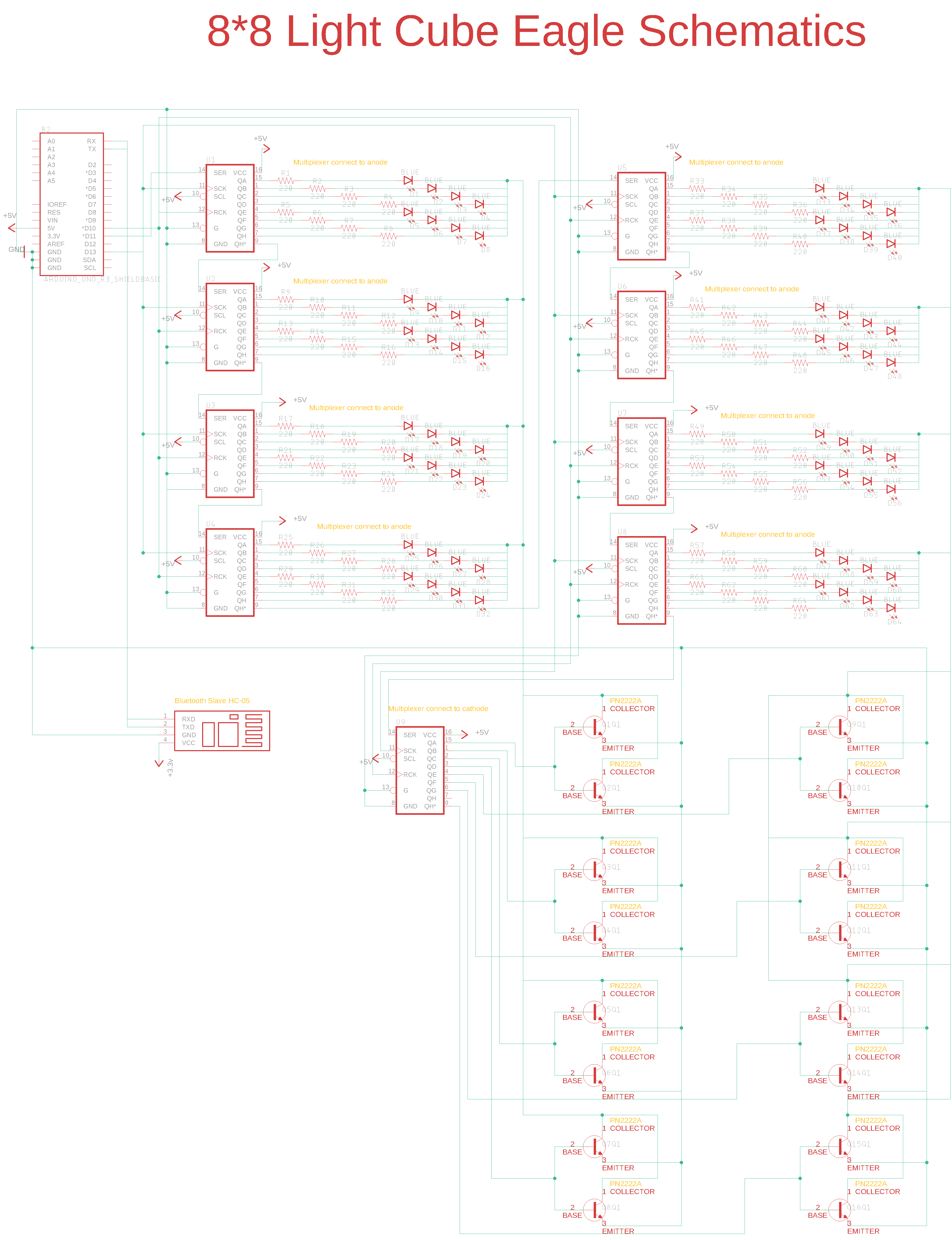 Schematics for the glove controller