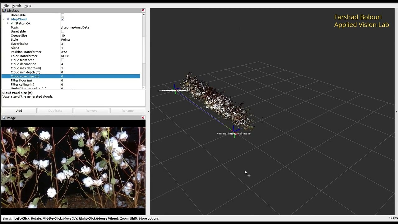 Cotton Plant Phenotyping Data Acquisition System