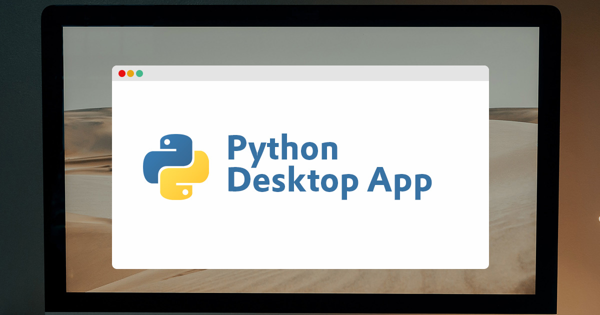 Python Desktop APp Logo