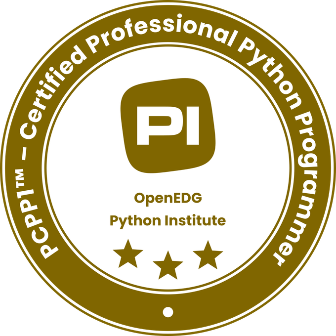 Certified Professional in Python Programming 1