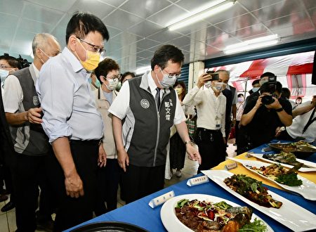 桃园市长郑文灿邀请屏东县长潘孟安、高雄市、台南市共同参与台湾石斑鱼行销至美、日、香港。