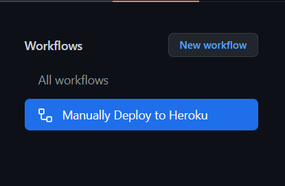 Example Manually Deploy to Heroku