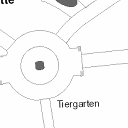 Demo image for ALKIS Berlin s/w (Amtliches Liegenschaftskatasterinformationssystem)