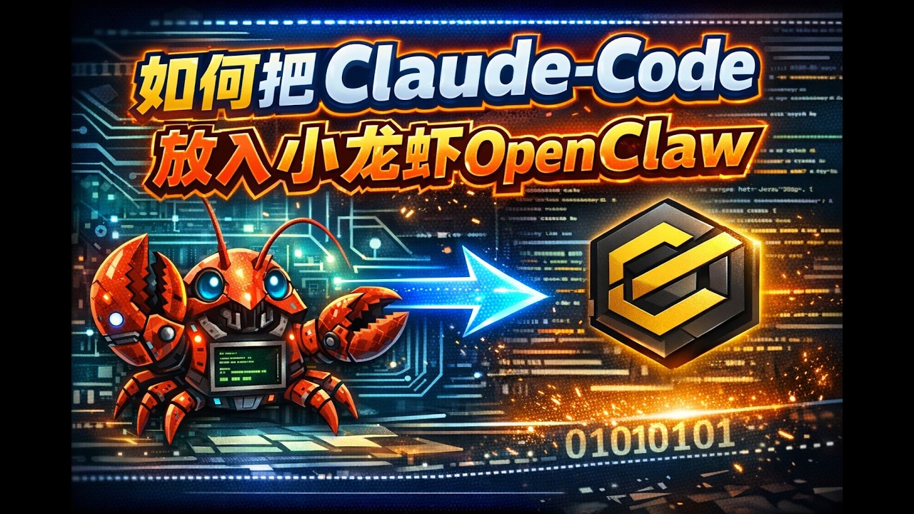 AI-实战：如何把 Claude Code 放入到小龙虾 OpenClaw 中