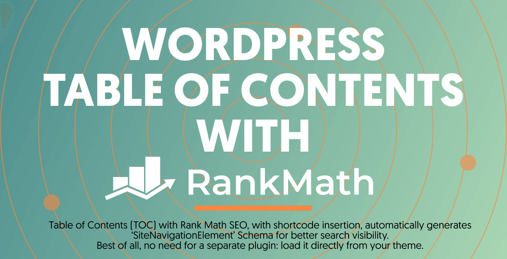 Easily add a Table of Content with 'SiteNavigationElement' Schema to your website without the need for a plugin