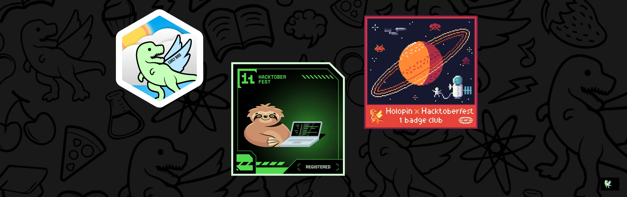 An image of @siriusnottin's Holopin badges, which is a link to view their full Holopin profile