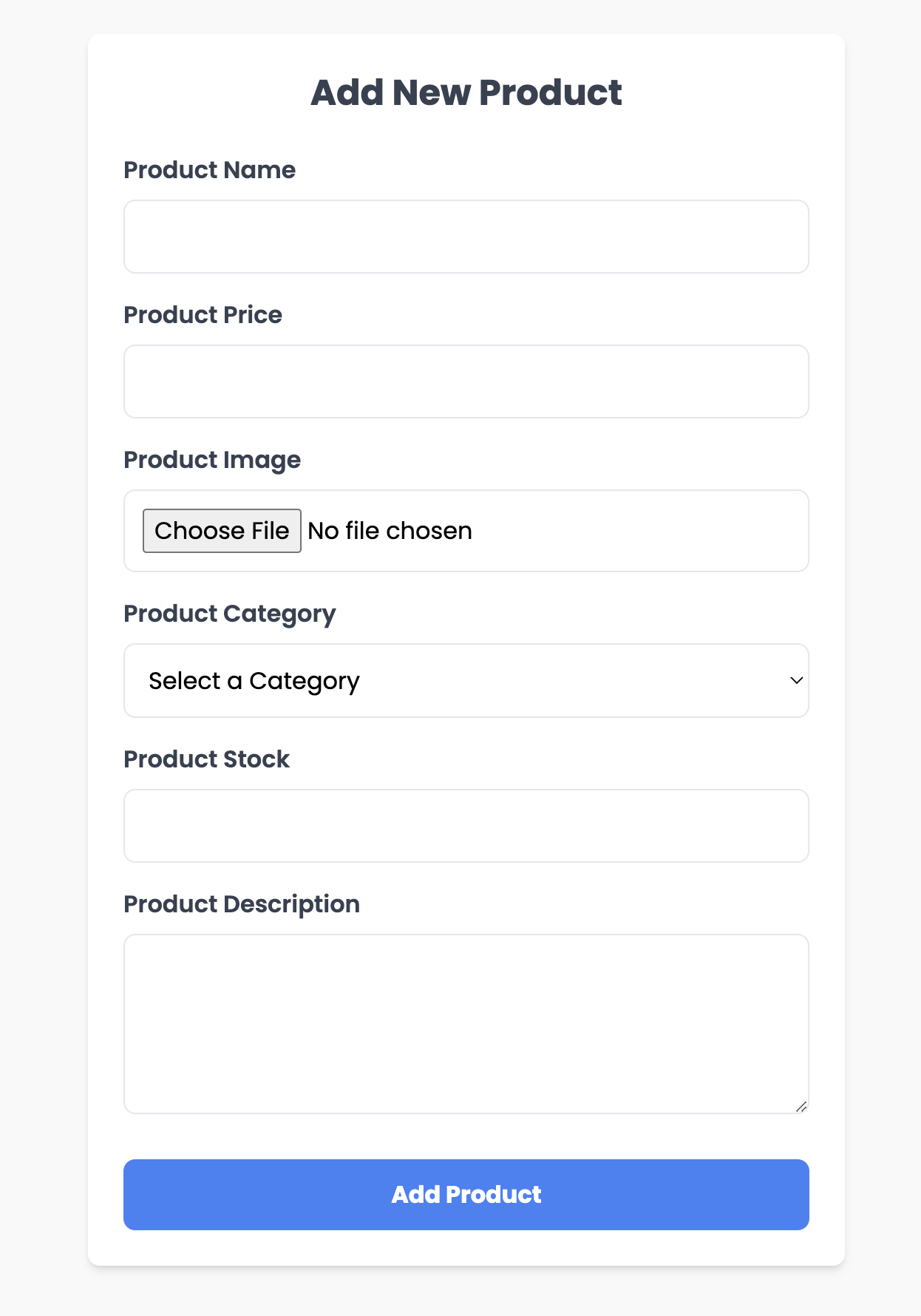 Add Product